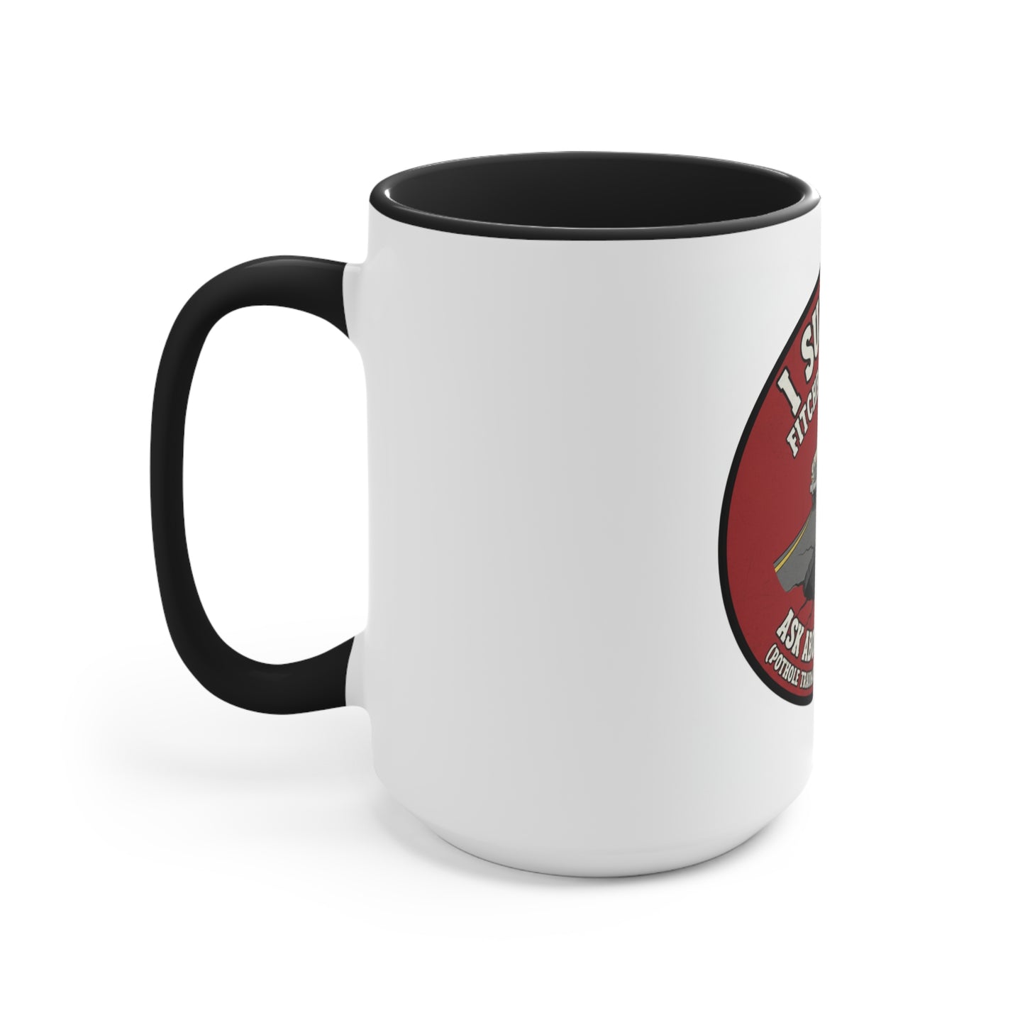 Fitchburg Roads Accent Mug — I Survived