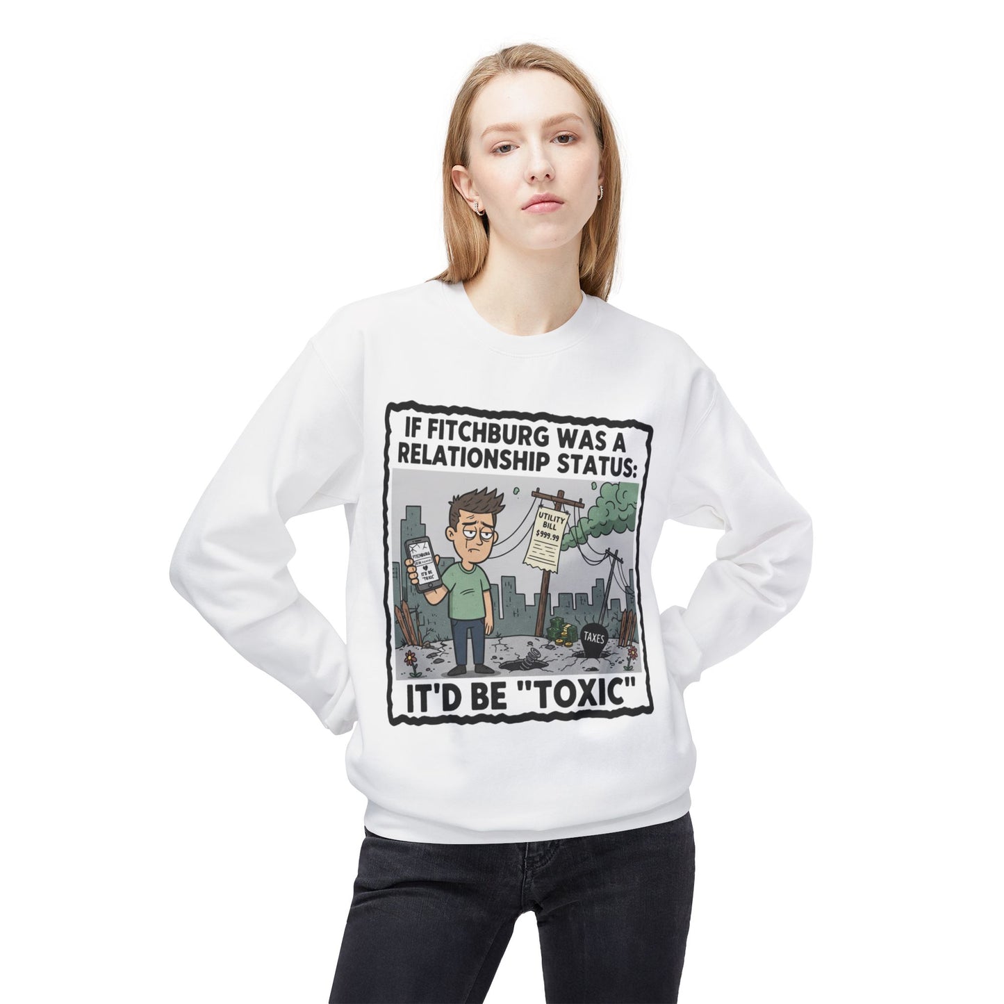 Fitchburg crew neck sweatshirt — Toxic Relationship