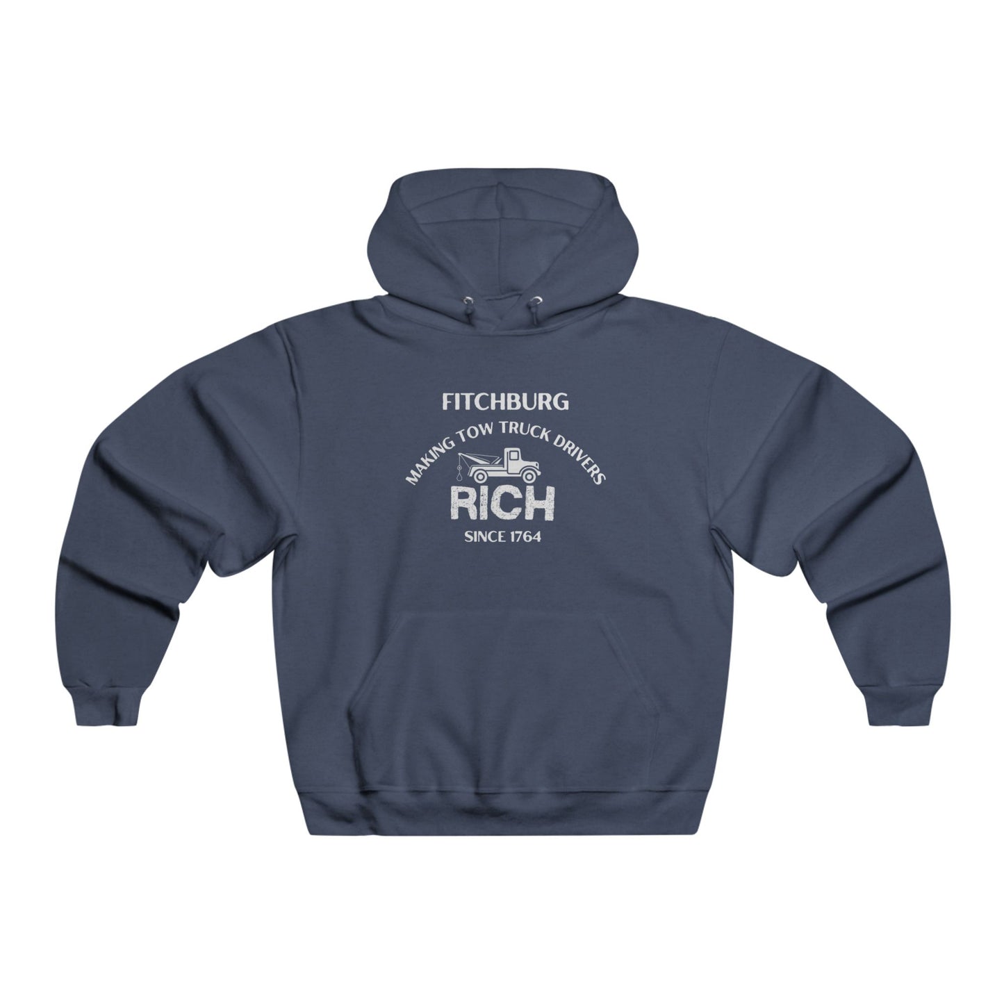 Fitchburg crew neck hoodie - Tow Truck