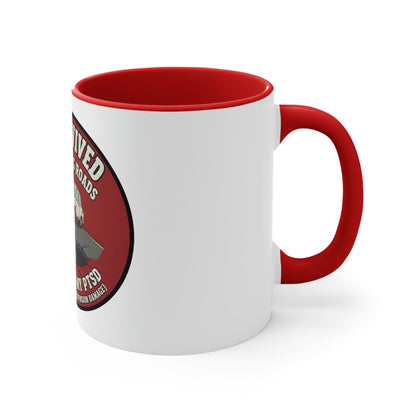 Fitchburg Roads Accent Mug — I Survived
