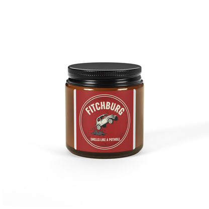 Fitchburg Scented Soy Candle — Amber Jar (Smells Like A Pothole)