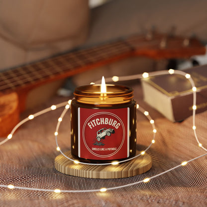 Fitchburg Scented Soy Candle — Amber Jar (Smells Like A Pothole)