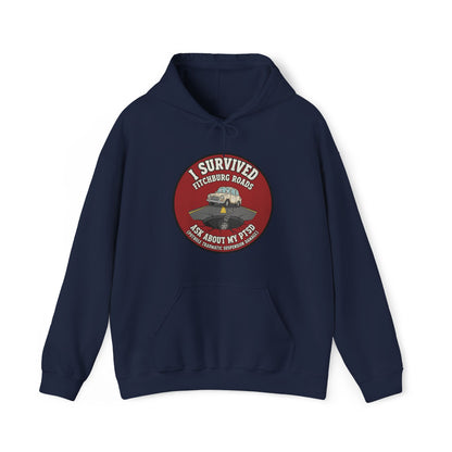 Fitchburg crew neck hoodie - I survived PTSD