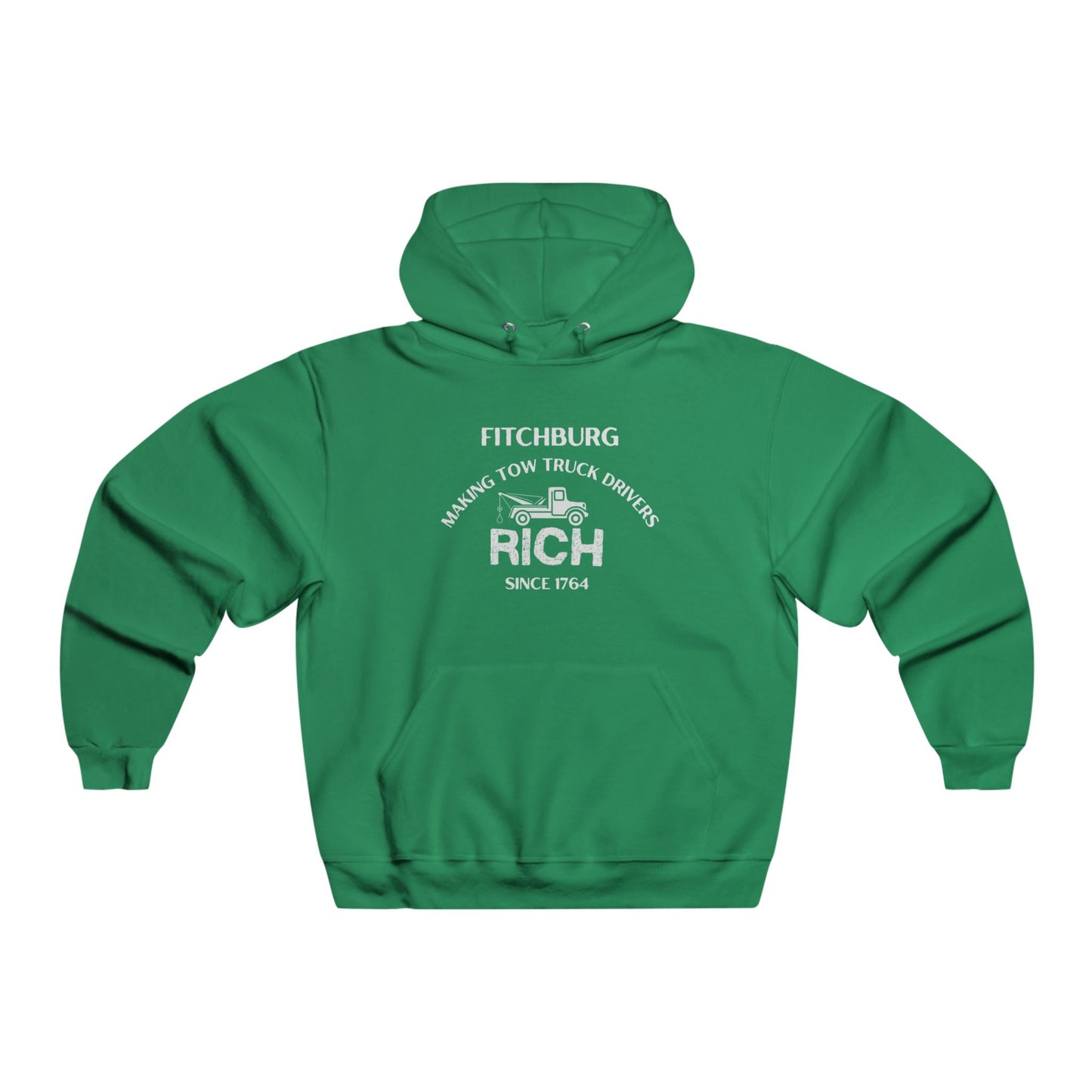 Fitchburg crew neck hoodie - Tow Truck