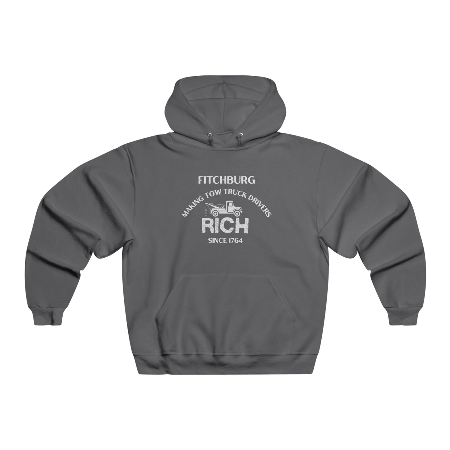 Fitchburg crew neck hoodie - Tow Truck