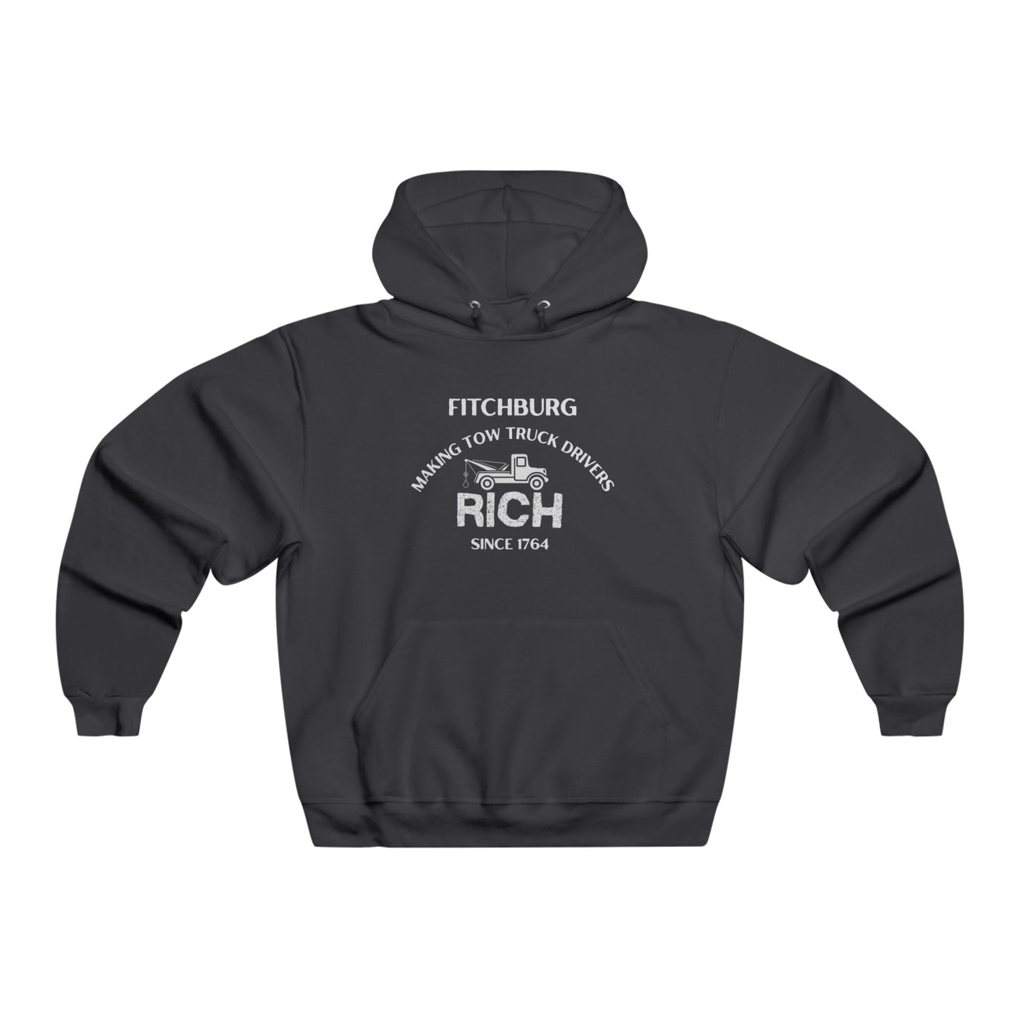 Fitchburg crew neck hoodie - Tow Truck