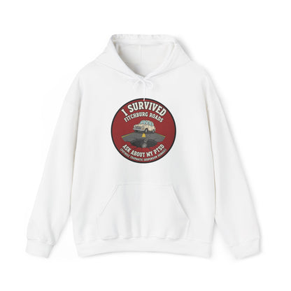 Fitchburg crew neck hoodie - I survived PTSD