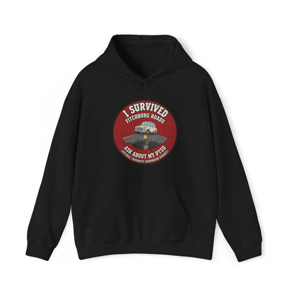 Fitchburg crew neck hoodie - I survived PTSD