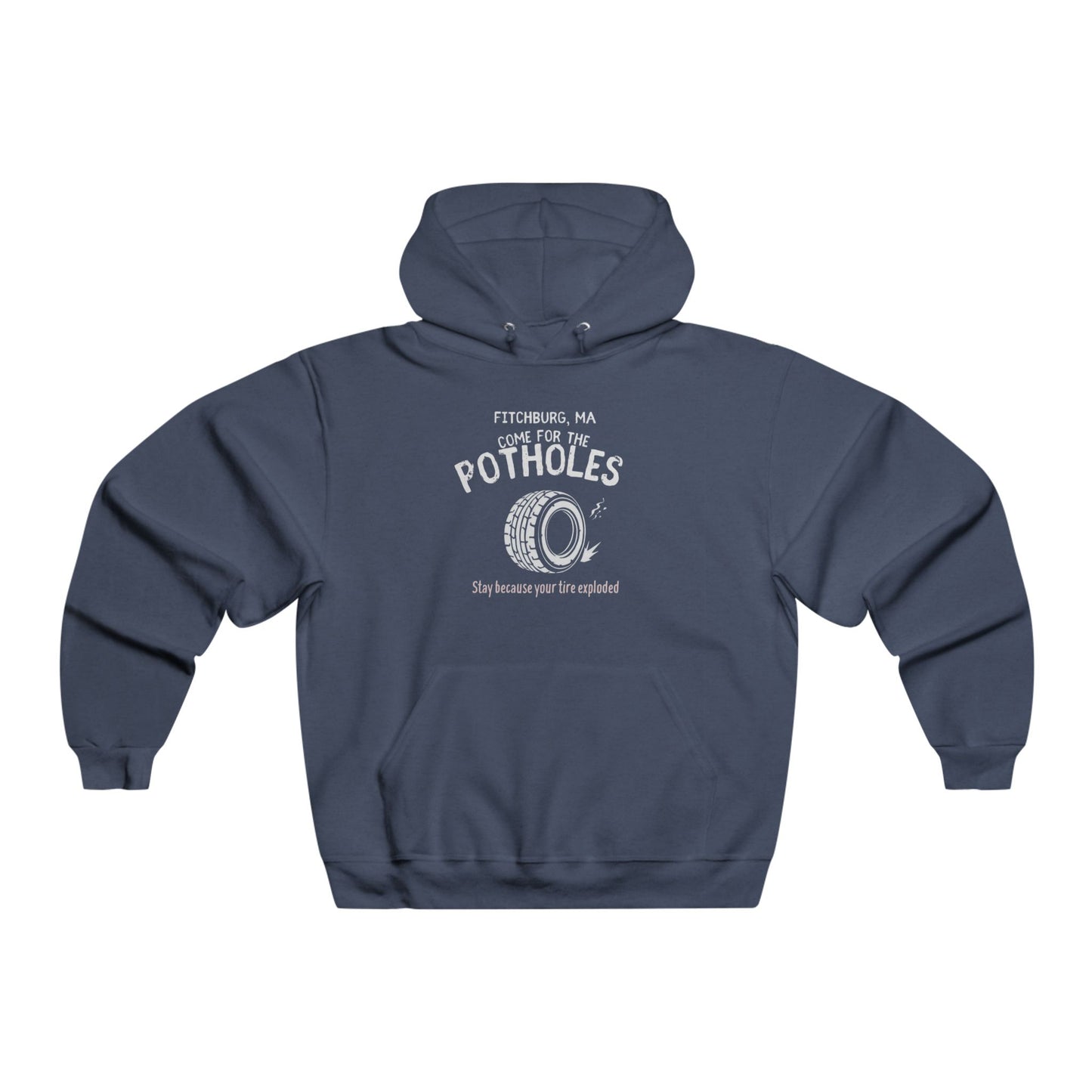 Fitchburg crew neck hoodie - Potholes