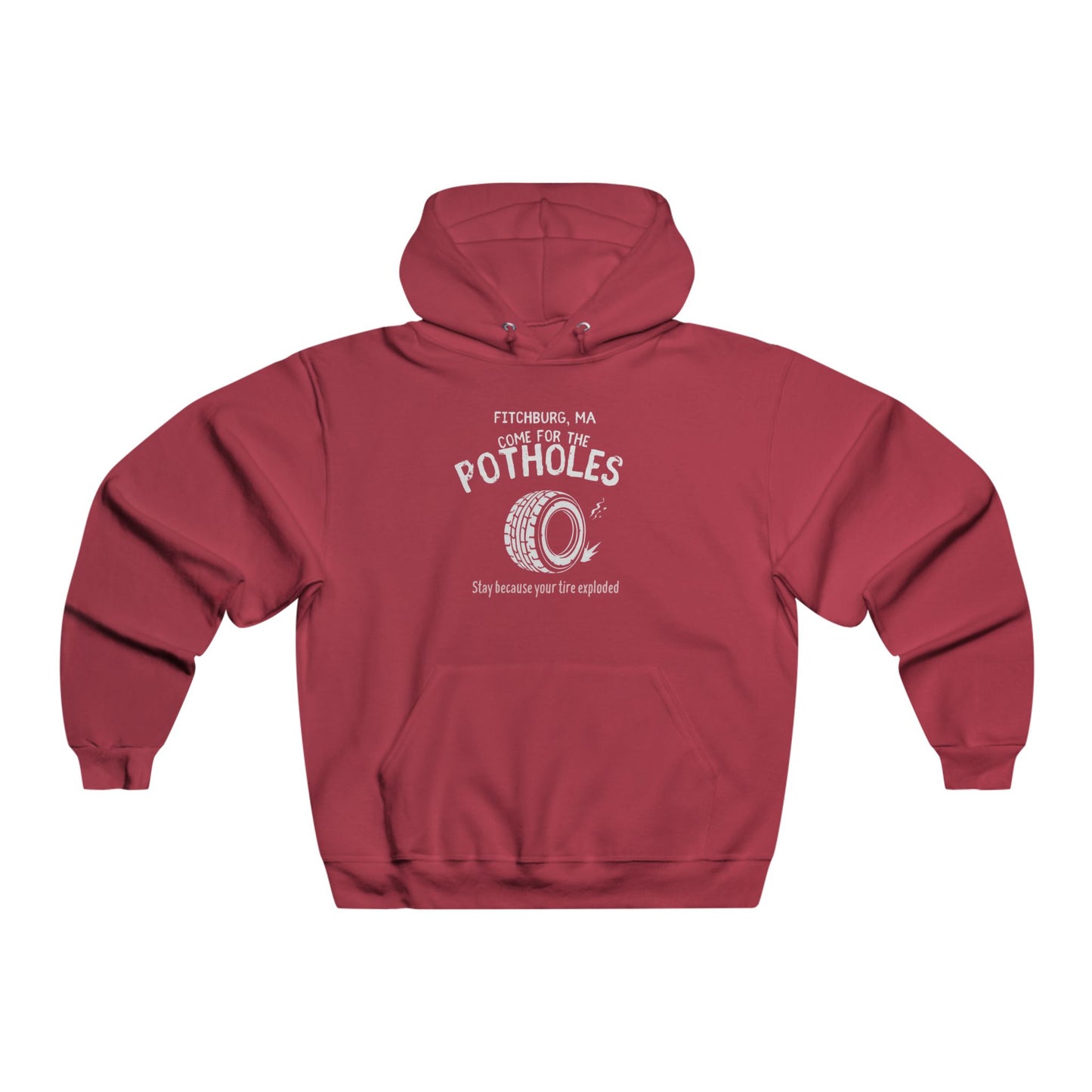 Fitchburg crew neck hoodie - Potholes
